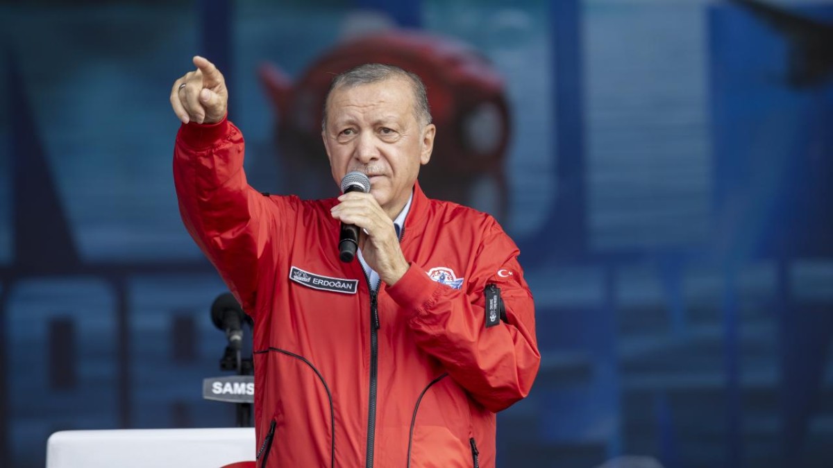 Samsun'da Konuşan Erdoğan'ın Yunanistan'a tepkisi Yunan basınında