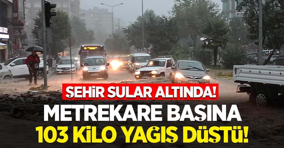 Samsun Sular Altında Kaldı: Belediyeler yine sahada yoktu