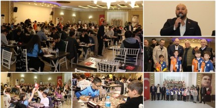 Atakum'da Satranç Turnuvasında Zeka Strateji Konuştu