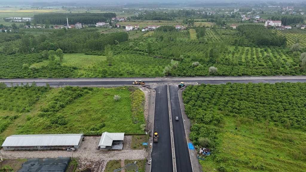 SAMSUN BÜYÜKŞEHİR’DEN TERME’NİN ULAŞIM ALTYAPISINA GÜÇLÜ KATKI