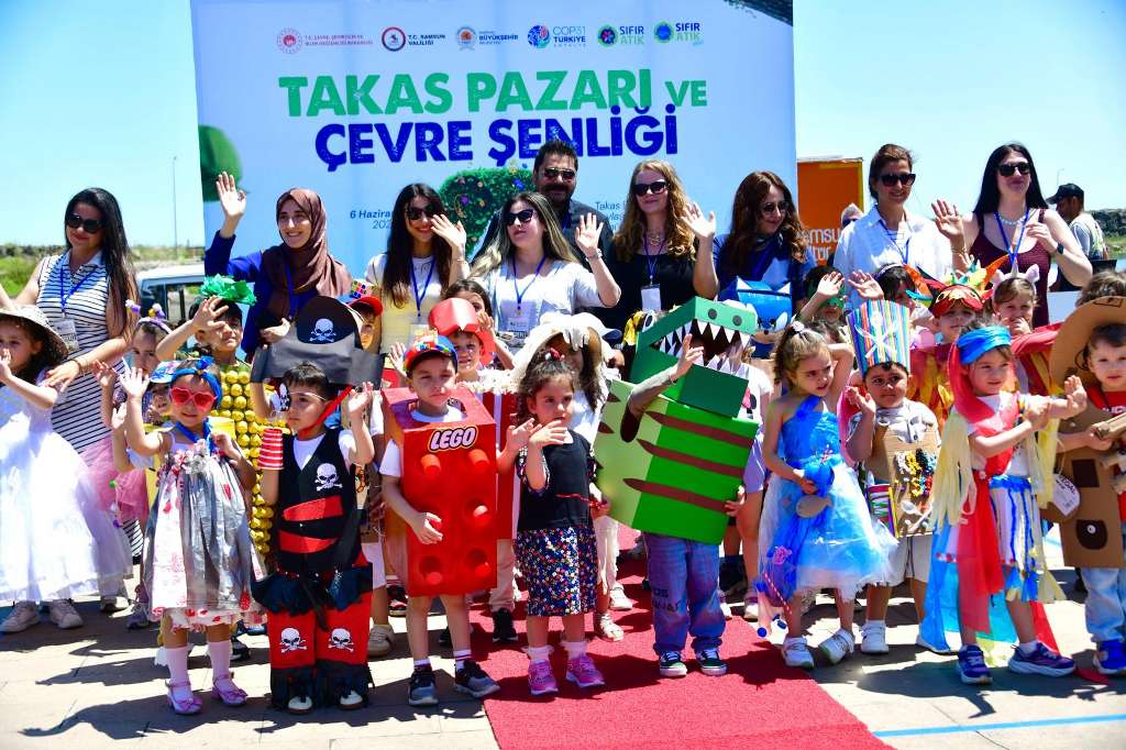 BÜYÜKŞEHİR’DEN TAKAS PAZARI VE ÇEVRE ŞENLİĞİ
