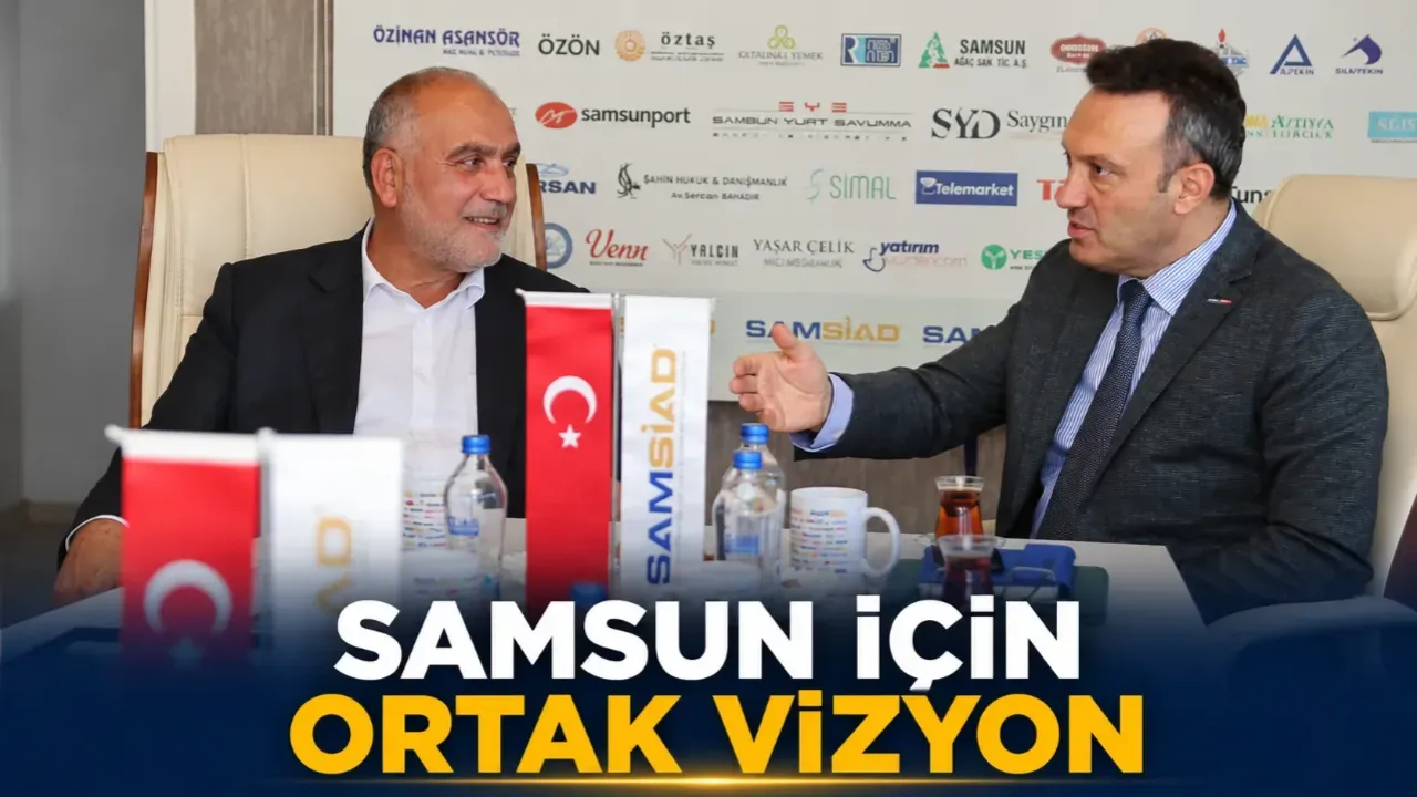 Başkan Sandıkçı ile SAMSİAD'dan Canik'in Geleceği İçin Ortak Akıl
