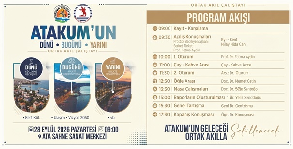 Atakum’da ‘Ortak Akıl’ Çalıştayı Yapılacak