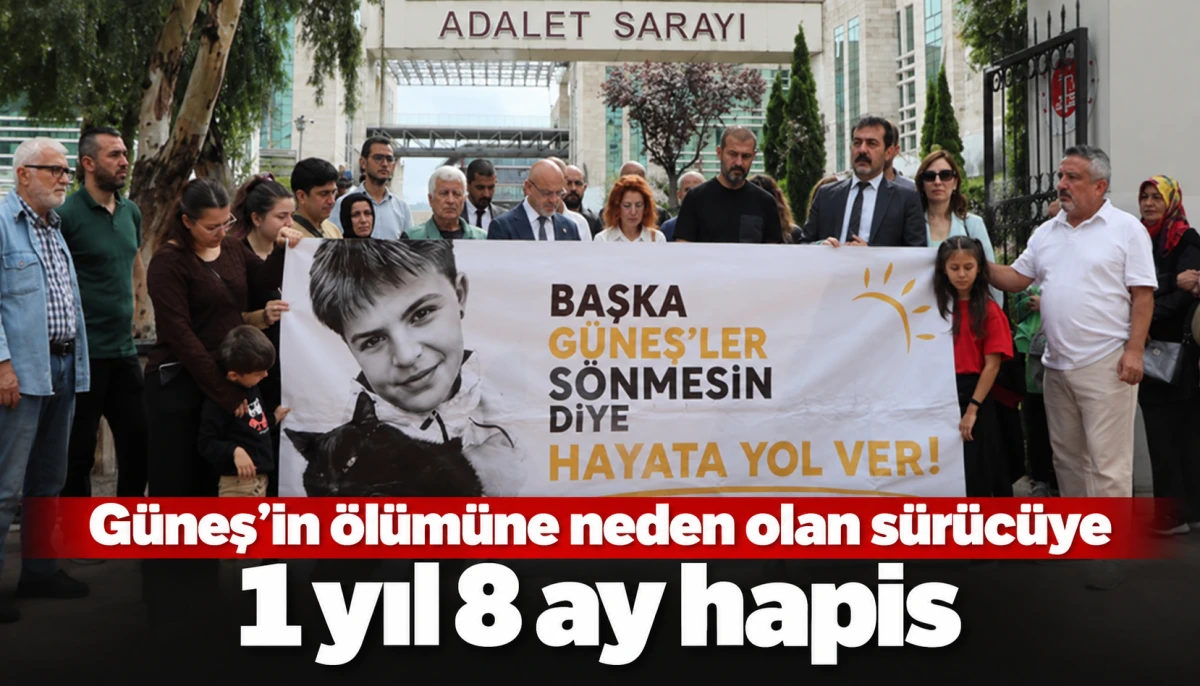 Güneş’in ölümüne neden olan sürücü Serbest