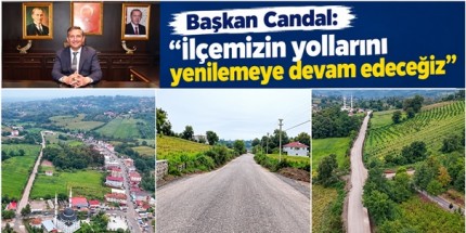 Tekkeköy’de Yol Çalışmaları Sürüyor
