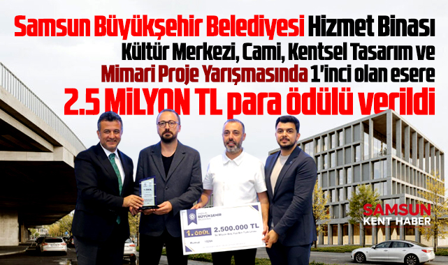 Samsun'da  proje yarışmasına para  ödülü
