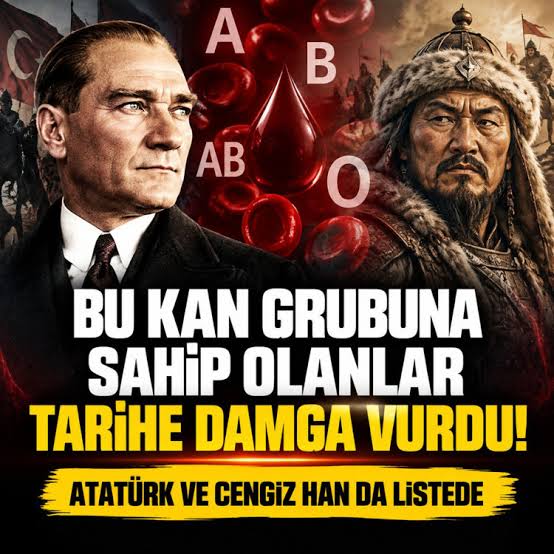Atatürk ve Cengiz Han da listede