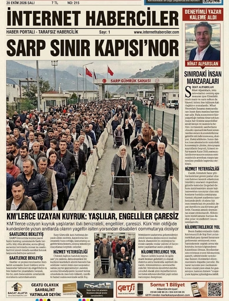 SARP SINIR KAPISI’NDA ÇİLE BİTSİN