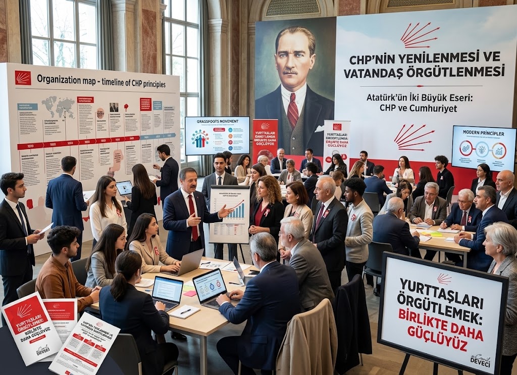 CUMHURİYET HALK PARTİSİ KENDİNİ YENİLİYOR.
